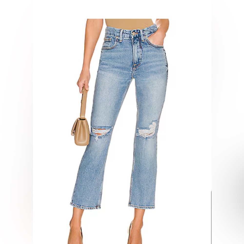 Good American 90s Cropped Icon in Indigo068
GOOD AMERICAN
GNIC255T